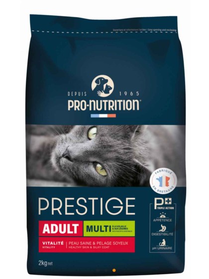 Pro Nutrition Prestige Crocktail Cat Adult Multi 2kg